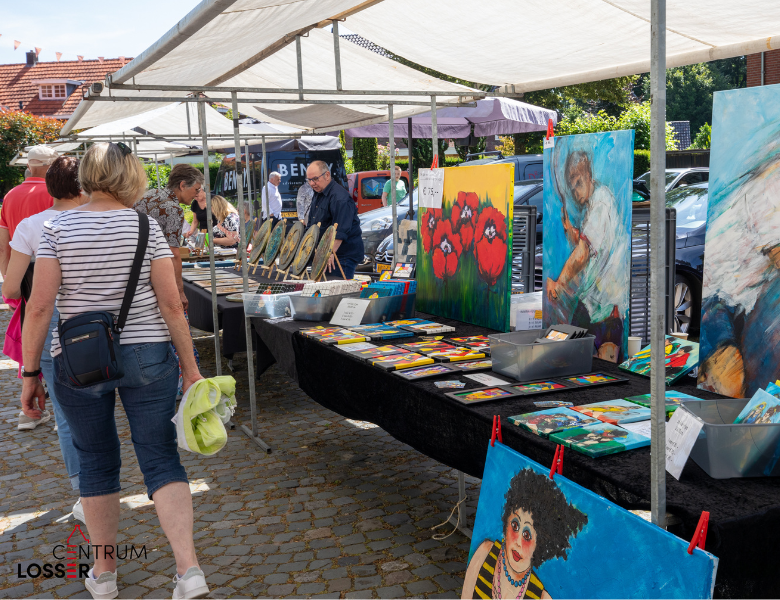 Boerenmarkt en Kunst