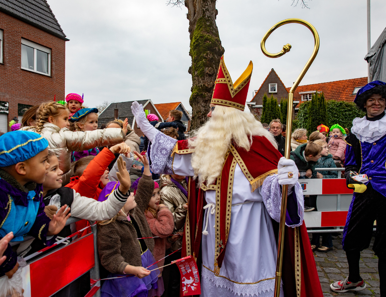 Boerenmarkt met Sint