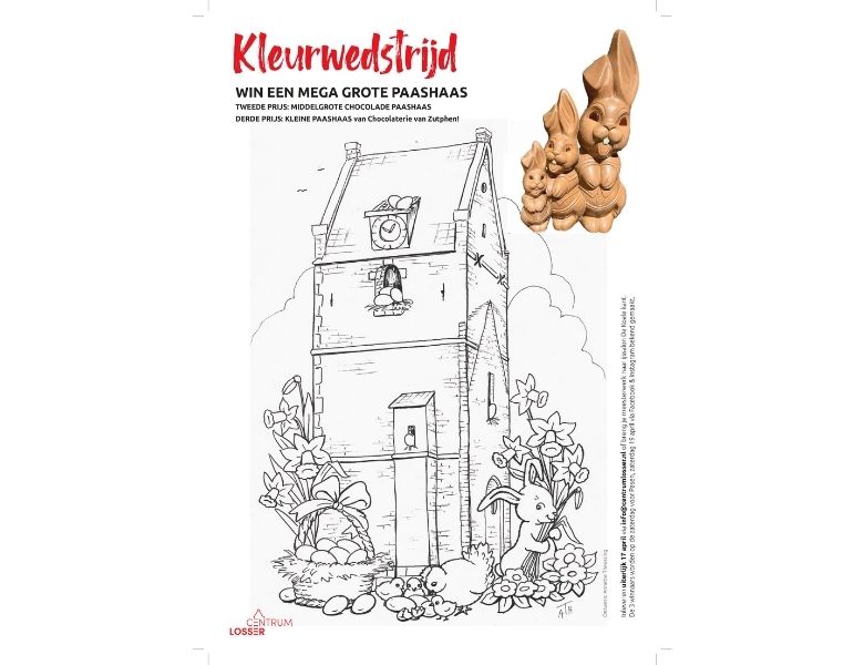 Doe mee met de paaskleurwedstrijd en win