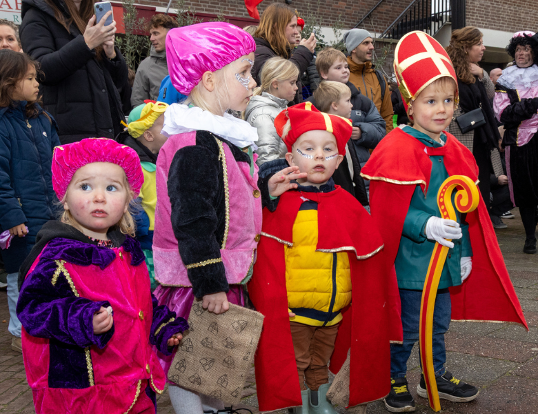 Sint feestelijk onthaald