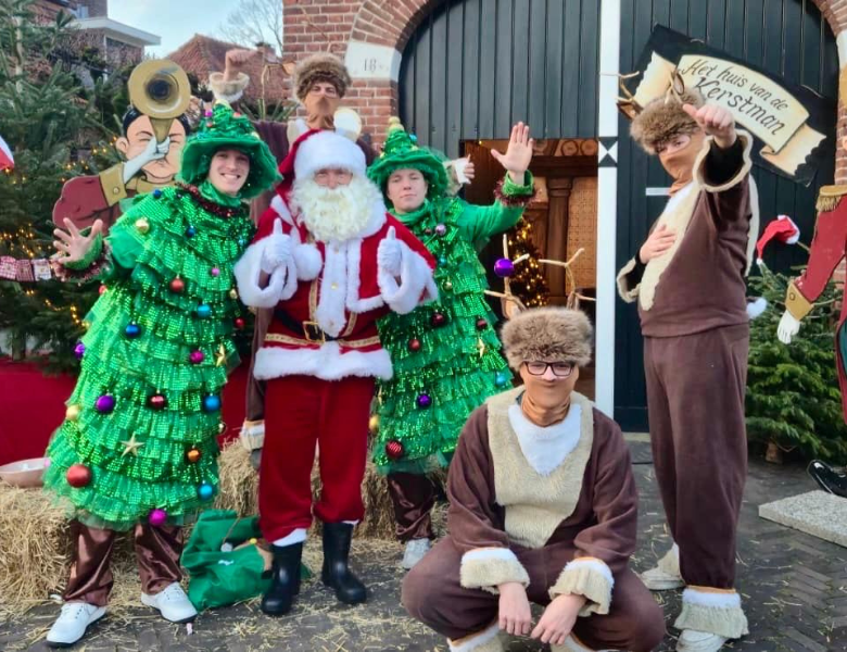 Gezellige drukte bij kerstfair Losser