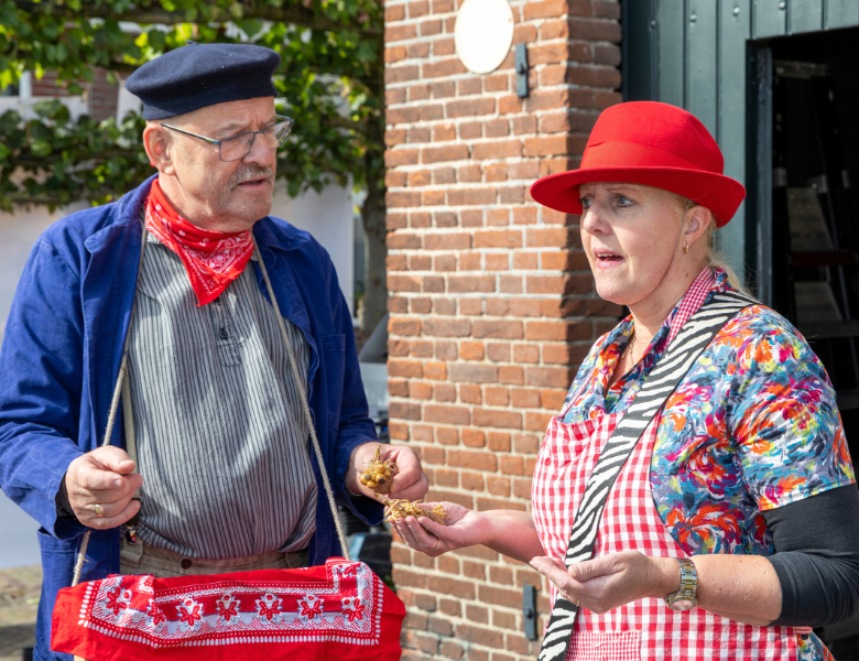 Zonnige kunst op de Boerenmarkt