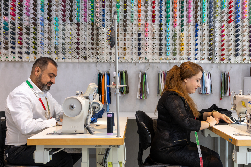 Hemen kledingreparatie